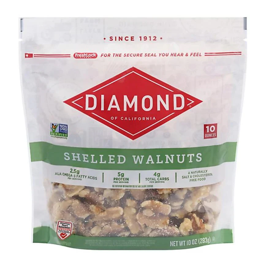 Diamond of California Shelled Walnuts 10 oz.