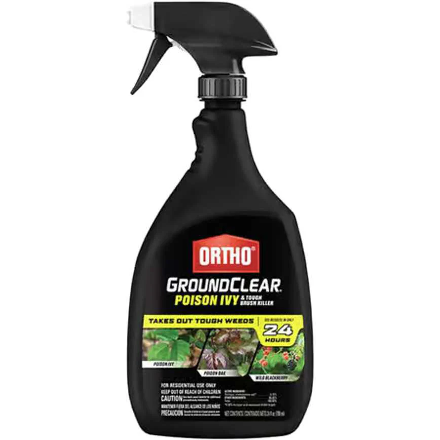 Ortho GroundClear Poison Ivy & Tough Brush Killer 24 oz.