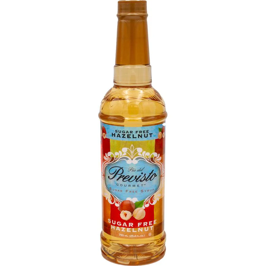 Previsto Syrup Sugar Free Hazelnut 25.4 oz.